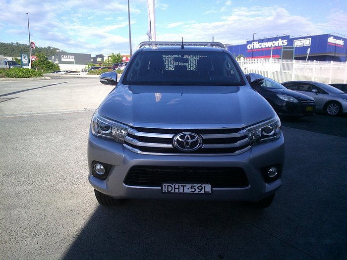 2016 Toyota Hilux SR5 GUN126R 4X4 Dual Range Silver Sky