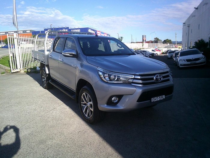 2016 Toyota Hilux SR5 GUN126R 4X4 Dual Range Silver Sky