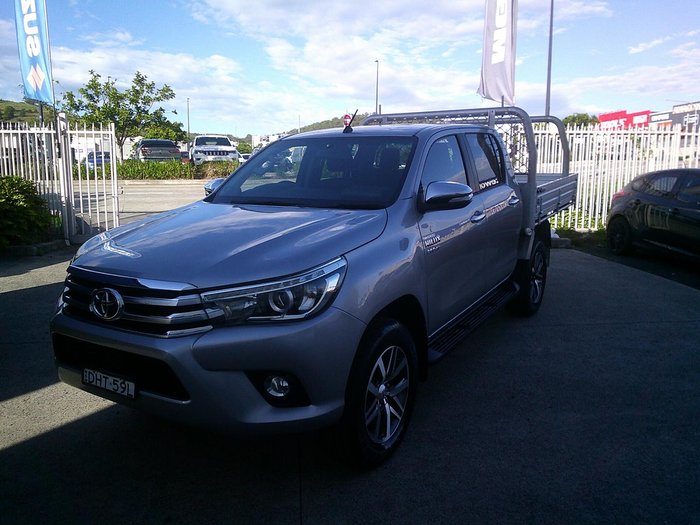 2016 Toyota Hilux SR5 GUN126R 4X4 Dual Range Silver Sky
