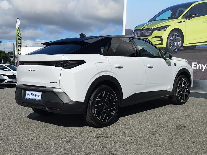2025 Peugeot 3008 GT Premium Hybrid P64 MY25 Okenite White