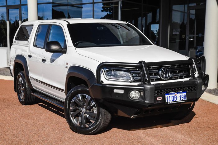 2018 Volkswagen Amarok TDI550 Dark Label 2H MY18 4X4 Constant Candy White