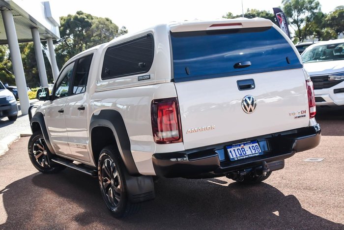 2018 Volkswagen Amarok TDI550 Dark Label 2H MY18 4X4 Constant Candy White