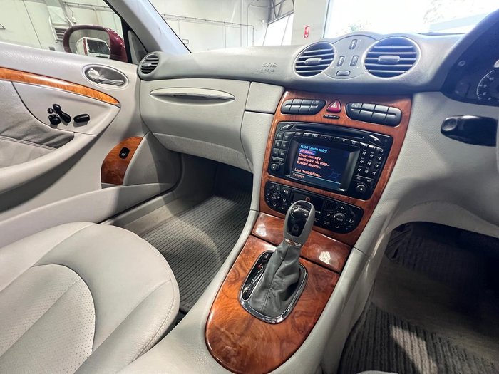 2003 Mercedes-Benz CLK-Class CLK320 Avantgarde C209 Red