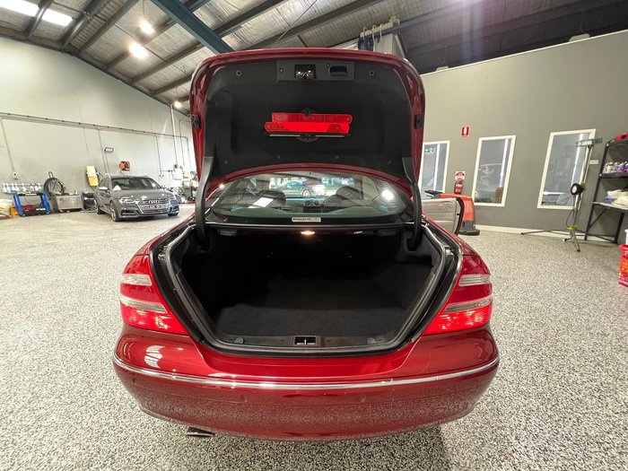 2003 Mercedes-Benz CLK-Class CLK320 Avantgarde C209 Red