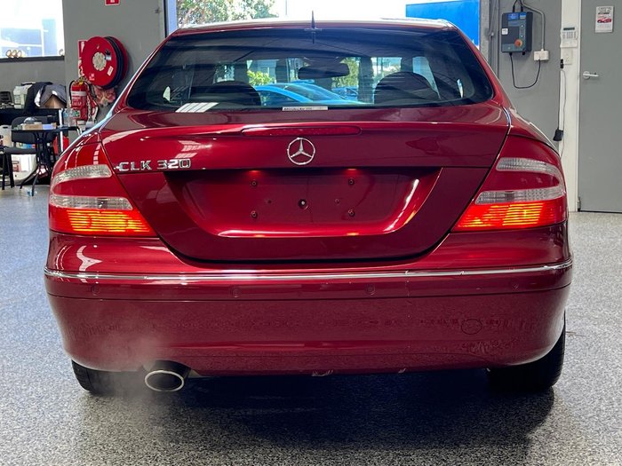 2003 Mercedes-Benz CLK-Class CLK320 Avantgarde C209 Red