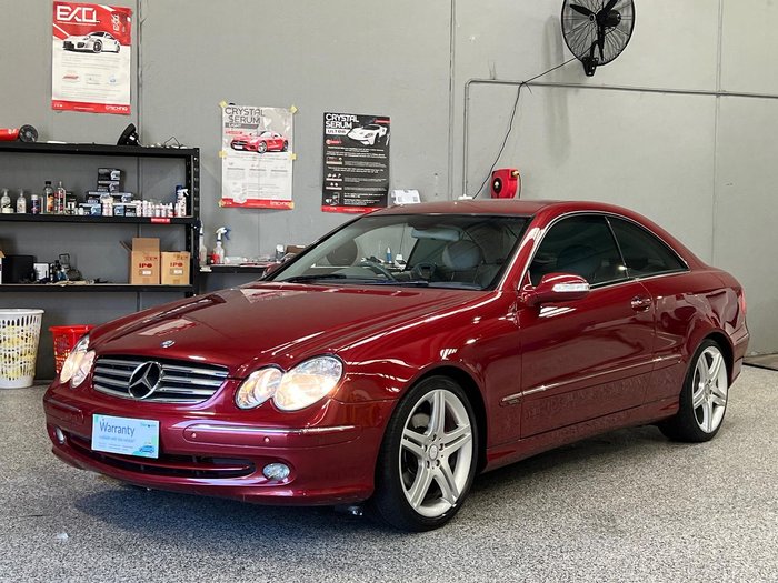 2003 Mercedes-Benz CLK-Class CLK320 Avantgarde C209 Red