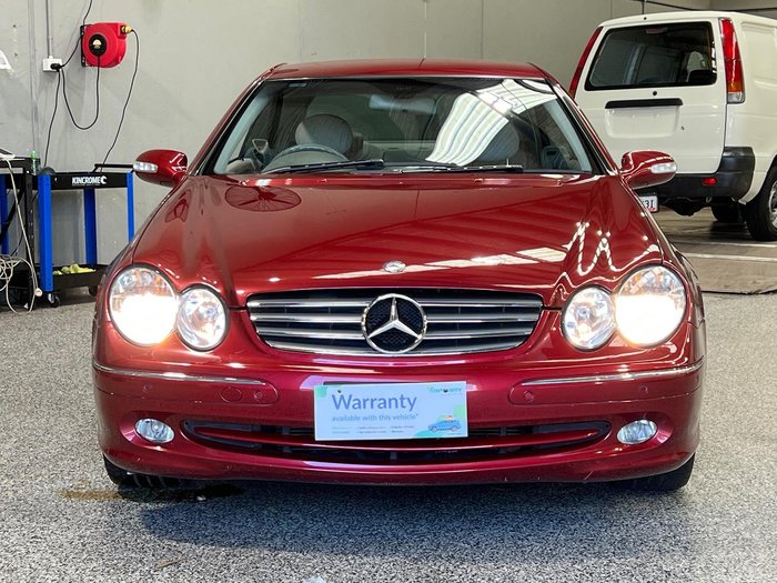 2003 Mercedes-Benz CLK-Class CLK320 Avantgarde C209 Red