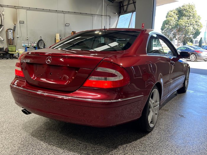 2003 Mercedes-Benz CLK-Class CLK320 Avantgarde C209 Red