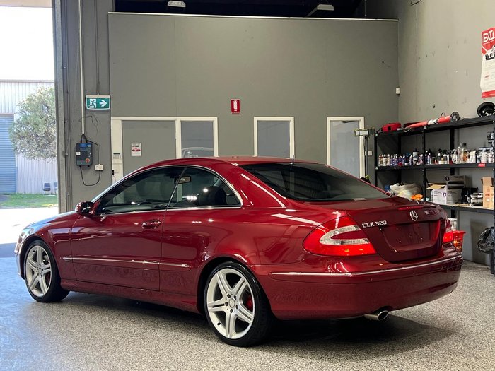 2003 Mercedes-Benz CLK-Class CLK320 Avantgarde C209 Red