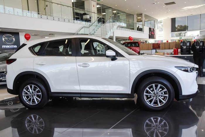 2024 Mazda CX-5 G25 Maxx Sport KF Series Rhodium White