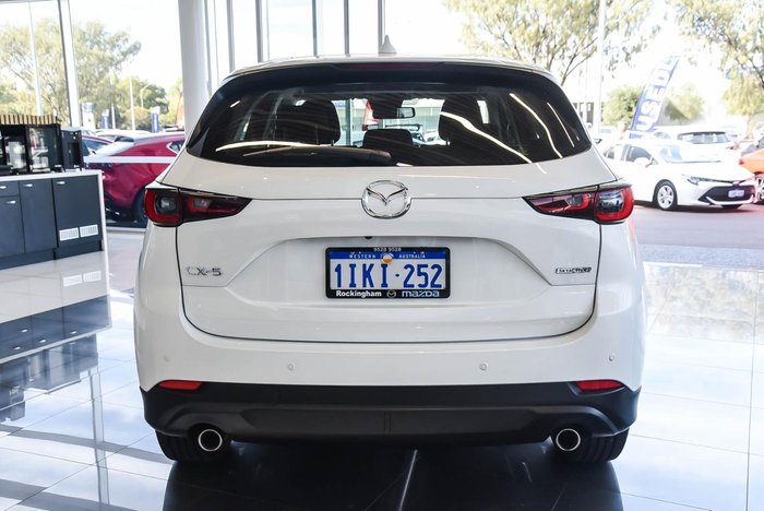 2024 Mazda CX-5 G25 Maxx Sport KF Series Rhodium White