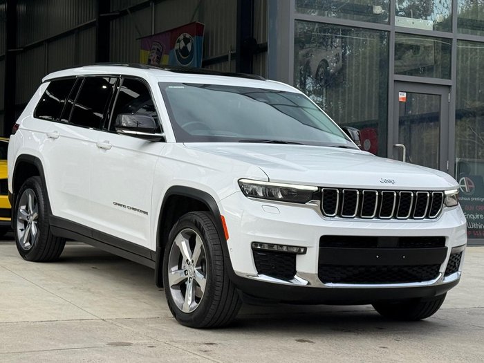 2022 Jeep Grand Cherokee L Limited WL MY22 4X4 Dual Range Bright White