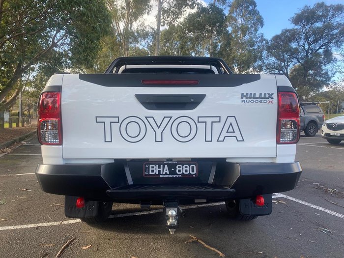 2019 Toyota Hilux Rugged X GUN126R 4X4 Dual Range WHITE