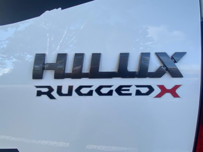 2019 Toyota Hilux Rugged X GUN126R 4X4 Dual Range WHITE