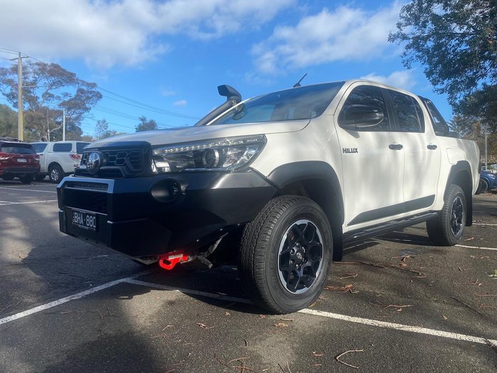 2019 Toyota Hilux Rugged X GUN126R 4X4 Dual Range WHITE