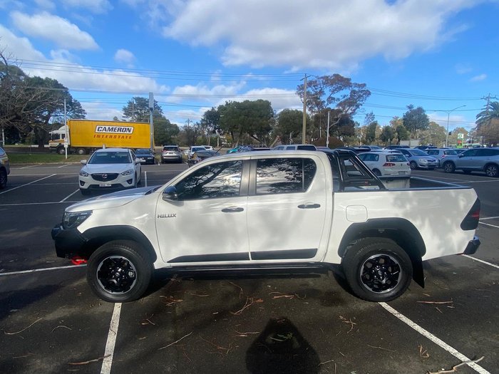 2019 Toyota Hilux Rugged X GUN126R 4X4 Dual Range WHITE