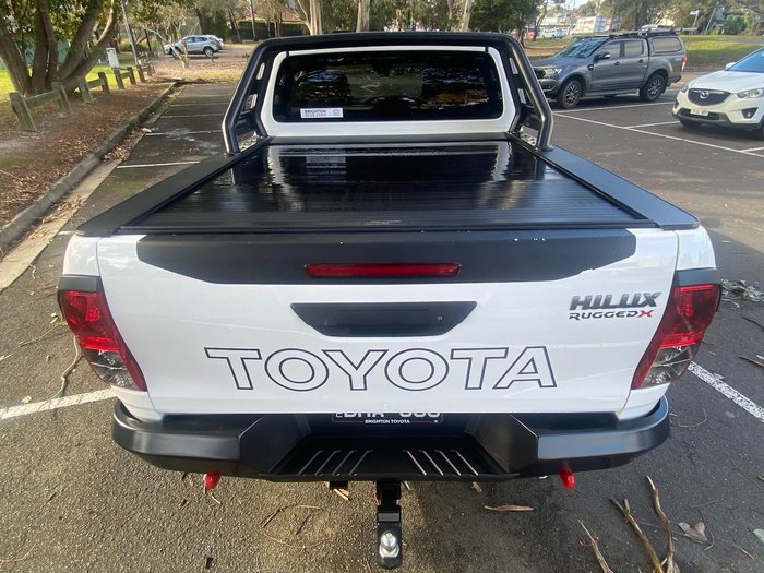 2019 Toyota Hilux Rugged X GUN126R 4X4 Dual Range WHITE