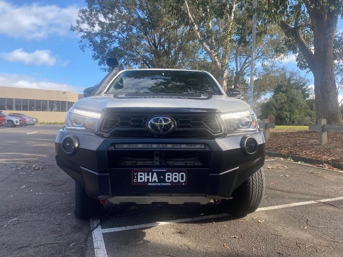 2019 Toyota Hilux Rugged X GUN126R 4X4 Dual Range WHITE