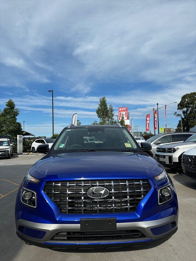 2025 Hyundai Venue Elite QX.V5 MY25 INTENSE BLUE + ABYSS BLACK TTR