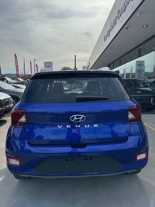 2025 Hyundai Venue Elite QX.V5 MY25 INTENSE BLUE + ABYSS BLACK TTR