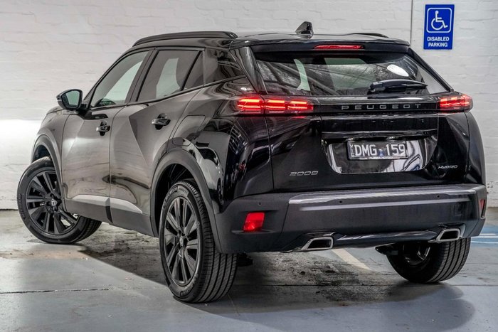 2025 Peugeot 2008 GT Hybrid P24 MY25 Nera Black