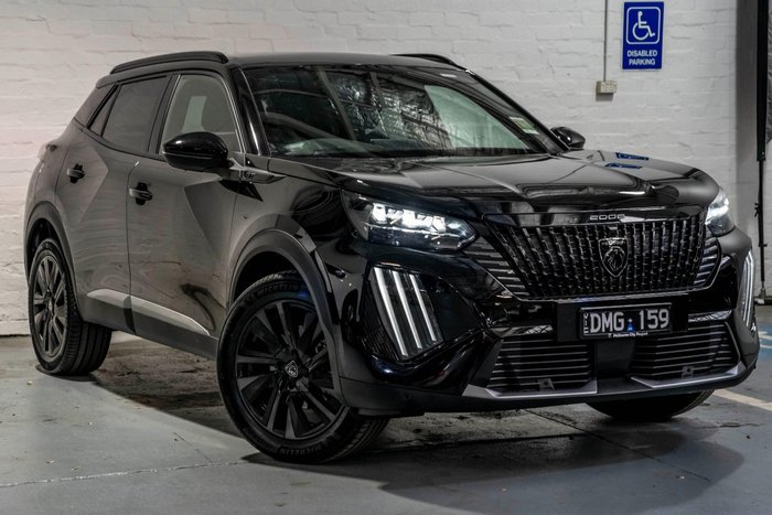 2025 Peugeot 2008 GT Hybrid P24 MY25 Nera Black