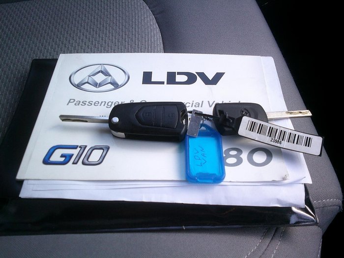 2018 LDV G10 SV7C Blanc White