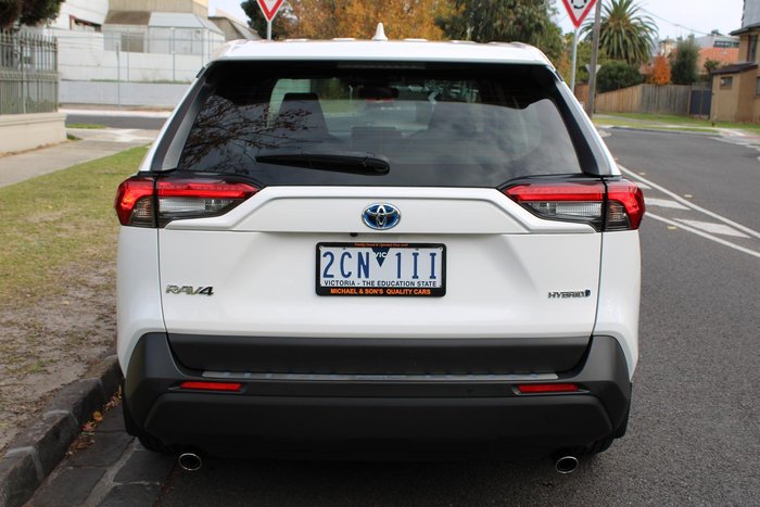 2020 Toyota RAV4 GX AXAH52R Glacier White