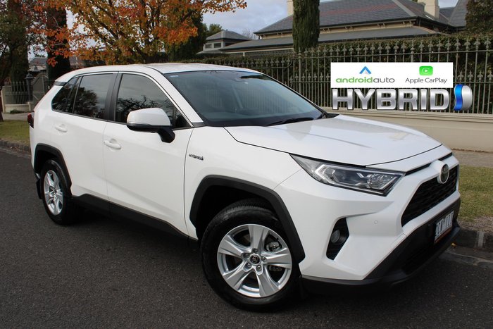 2020 Toyota RAV4 GX AXAH52R Glacier White