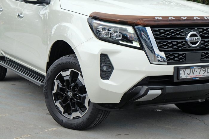 2021 Nissan Navara ST-X D23 MY21 4X4 Dual Range White Pearl