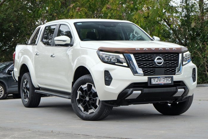 2021 Nissan Navara ST-X D23 MY21 4X4 Dual Range White Pearl