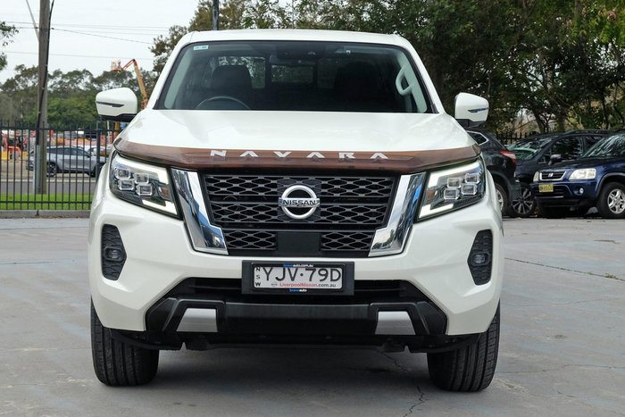 2021 Nissan Navara ST-X D23 MY21 4X4 Dual Range White Pearl