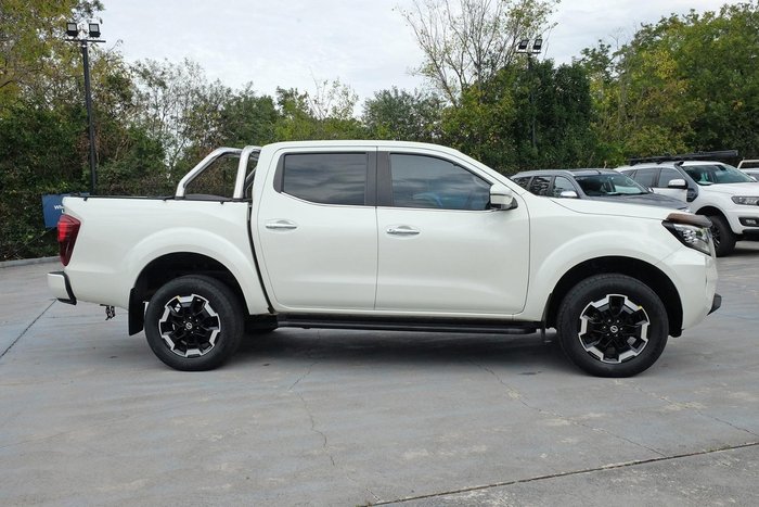 2021 Nissan Navara ST-X D23 MY21 4X4 Dual Range White Pearl