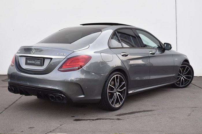 2018 Mercedes-Benz C-Class C43 AMG W205 Four Wheel Drive Selenite Grey