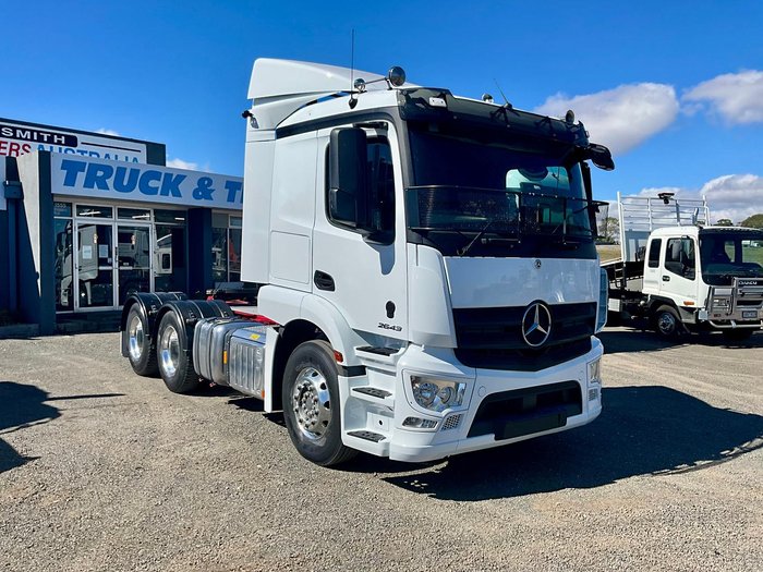 2021 Mercedes-Benz 2646 Sleeper Only 617000 Klm Immac Cond $108500+Gst Rwc MERCEDES BENZ 2643 WHITE