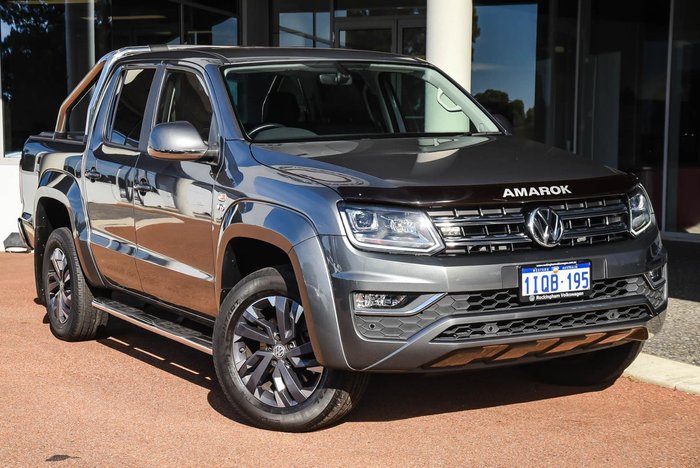 2021 Volkswagen Amarok TDI580 Highline 2H MY21 4X4 Constant Indium Grey