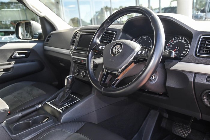 2021 Volkswagen Amarok TDI580 Highline 2H MY21 4X4 Constant Indium Grey
