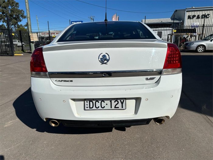 2016 Holden Caprice V WN Series II MY16 Heron White