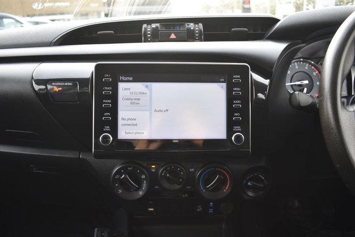 2021 Toyota Hilux SR GUN126R 4X4 Dual Range Glacier White