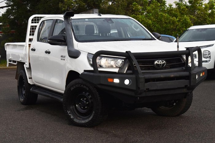 2021 Toyota Hilux SR GUN126R 4X4 Dual Range Glacier White