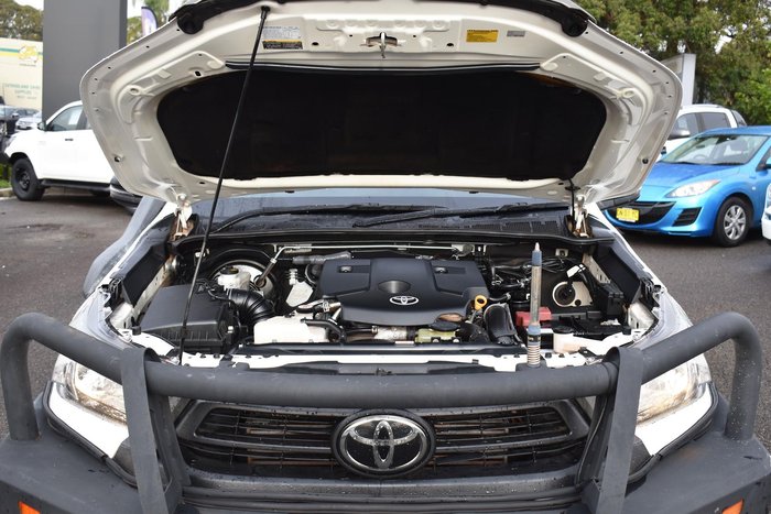 2021 Toyota Hilux SR GUN126R 4X4 Dual Range Glacier White