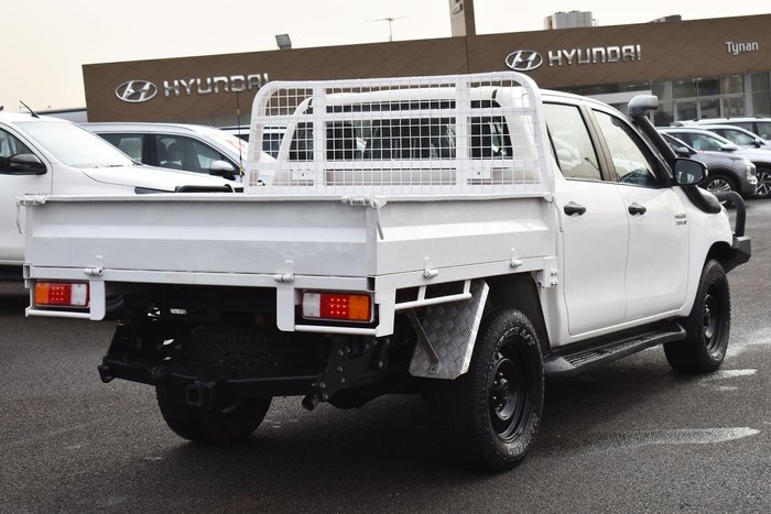2021 Toyota Hilux SR GUN126R 4X4 Dual Range Glacier White