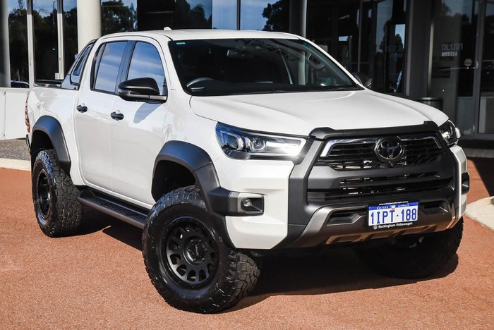 2024 Toyota Hilux Rogue 48V GUN126R 4X4 Dual Range White