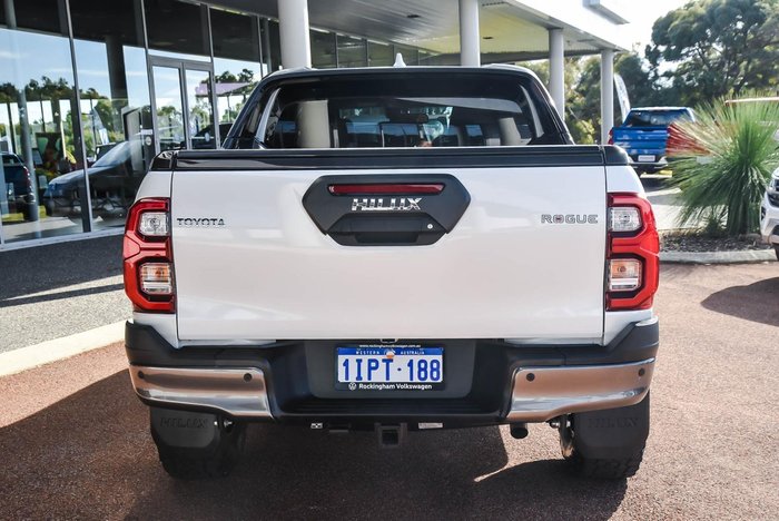 2024 Toyota Hilux Rogue 48V GUN126R 4X4 Dual Range White