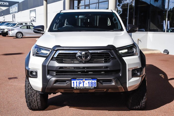 2024 Toyota Hilux Rogue 48V GUN126R 4X4 Dual Range White