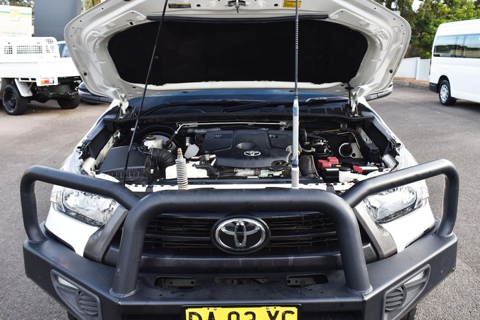 2021 Toyota Hilux SR GUN126R 4X4 Dual Range Glacier White