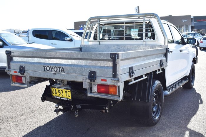 2021 Toyota Hilux SR GUN126R 4X4 Dual Range Glacier White