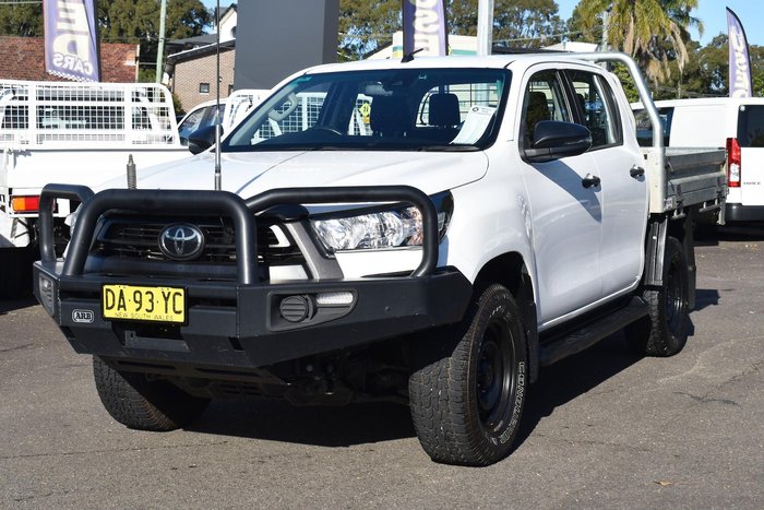 2021 Toyota Hilux SR GUN126R 4X4 Dual Range Glacier White