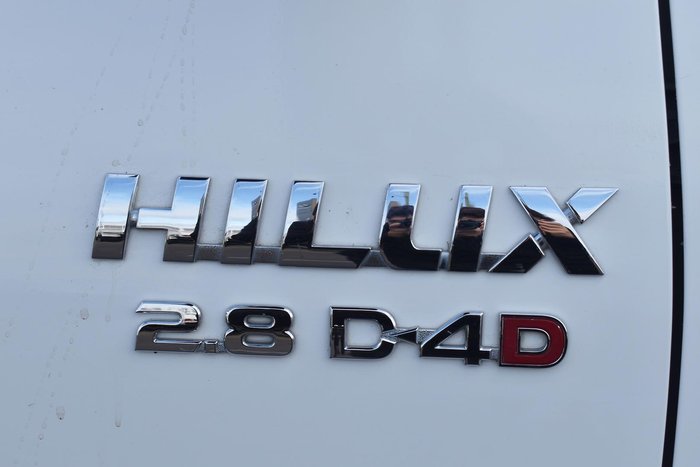 2021 Toyota Hilux SR GUN126R 4X4 Dual Range Glacier White