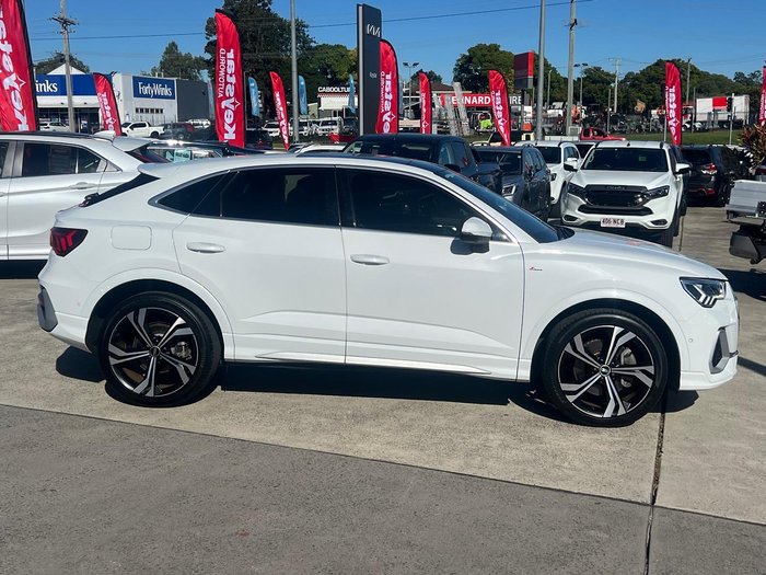 2020 Audi Q3 40 TFSI S line F3 MY21 Four Wheel Drive White